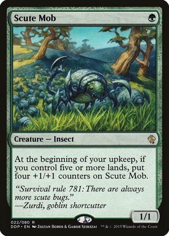 Magic: The Gathering MTG Single Scute Mob [Duel Decks: Zendikar vs. Eldrazi]