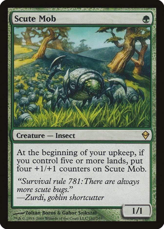 Magic: The Gathering MTG Single Scute Mob [Zendikar]