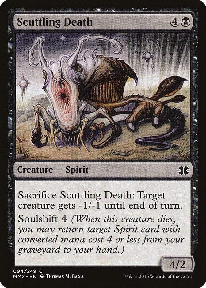 Magic: The Gathering MTG Single Scuttling Death [Modern Masters 2015]