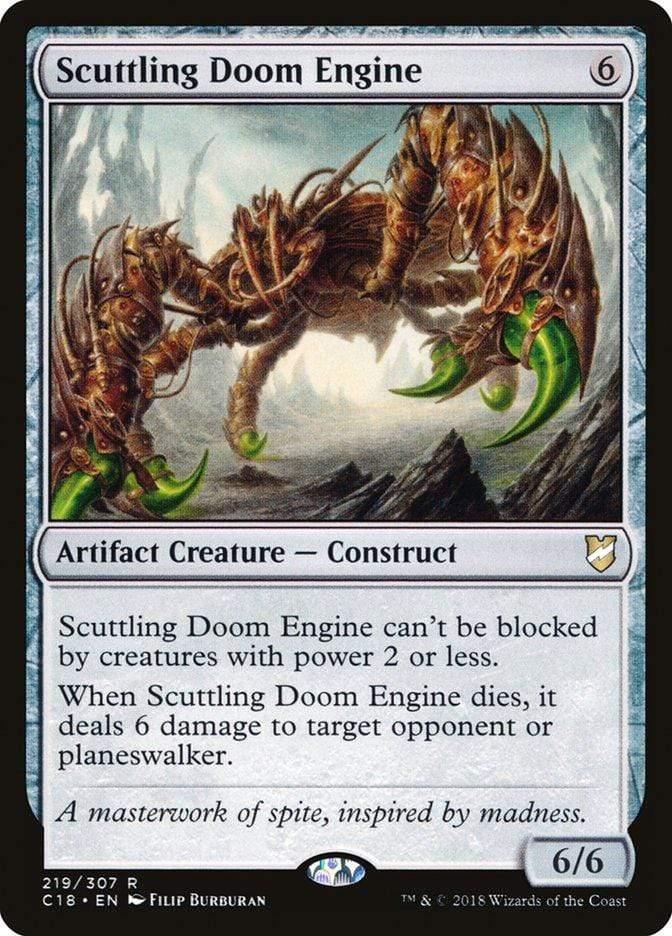 Magic: The Gathering MTG Single Scuttling Doom Engine [Commander 2018]