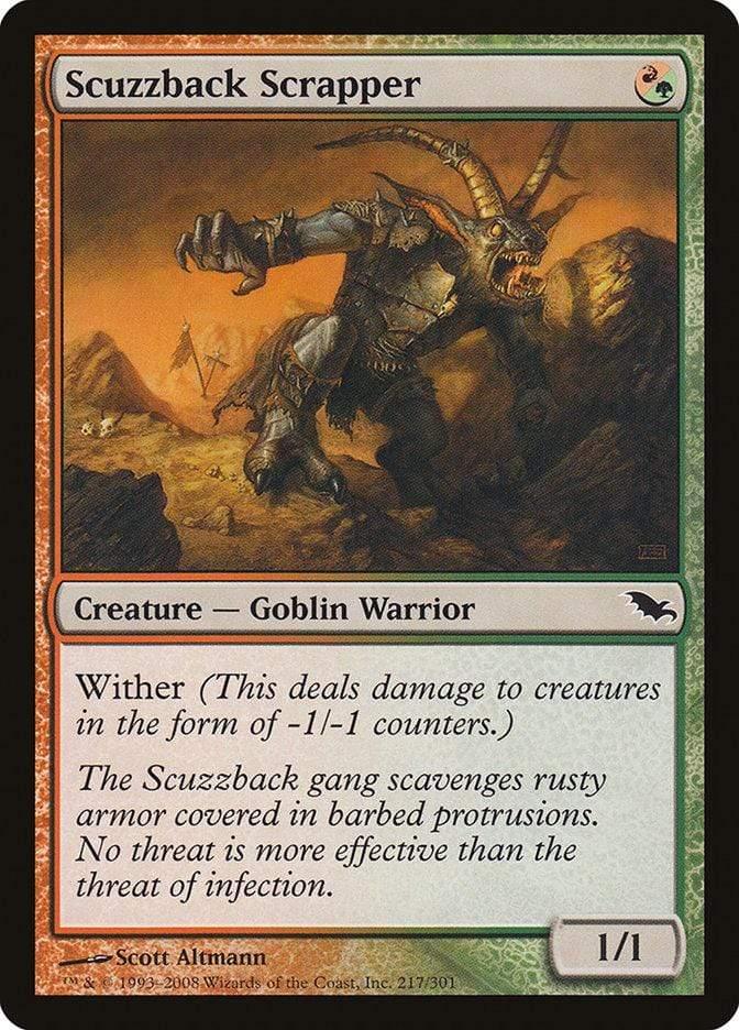 Magic: The Gathering MTG Single Scuzzback Scrapper [Shadowmoor]
