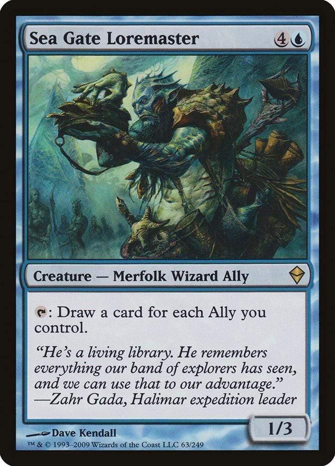 Magic: The Gathering MTG Single Sea Gate Loremaster [Zendikar]