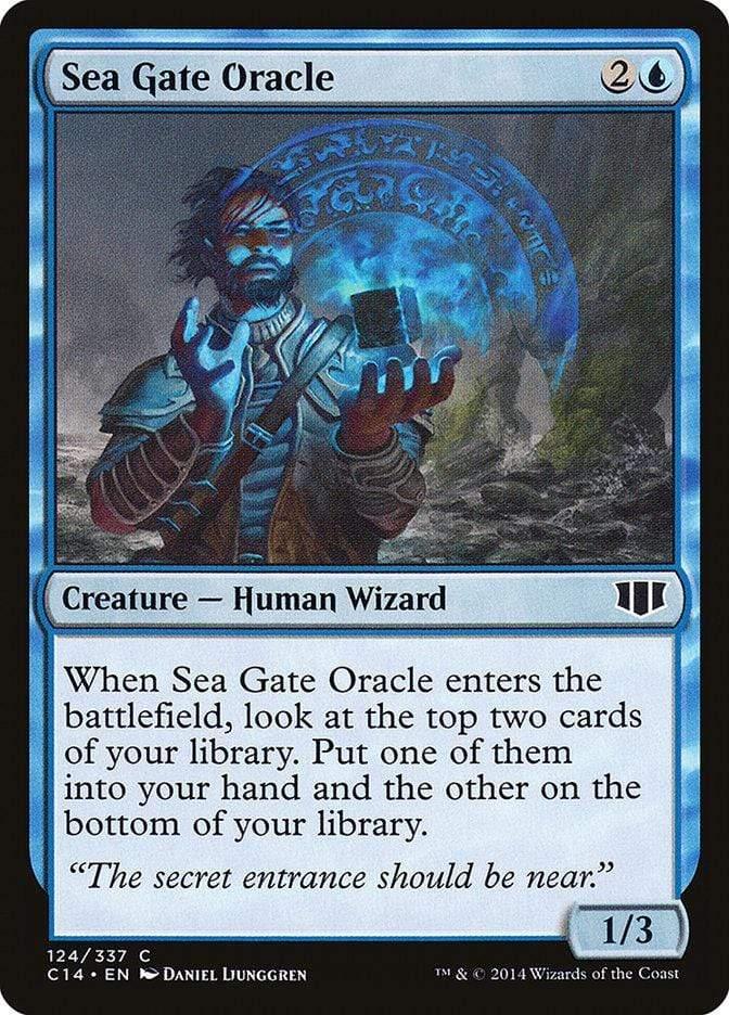 Magic: The Gathering MTG Single Sea Gate Oracle [Commander 2014]