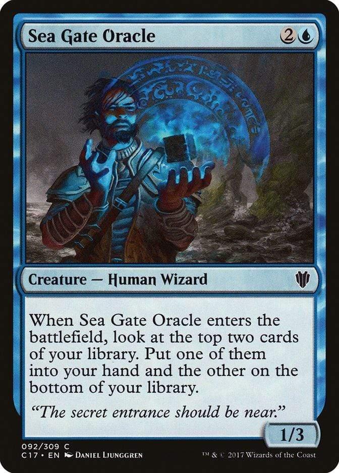 Magic: The Gathering MTG Single Sea Gate Oracle [Commander 2017]