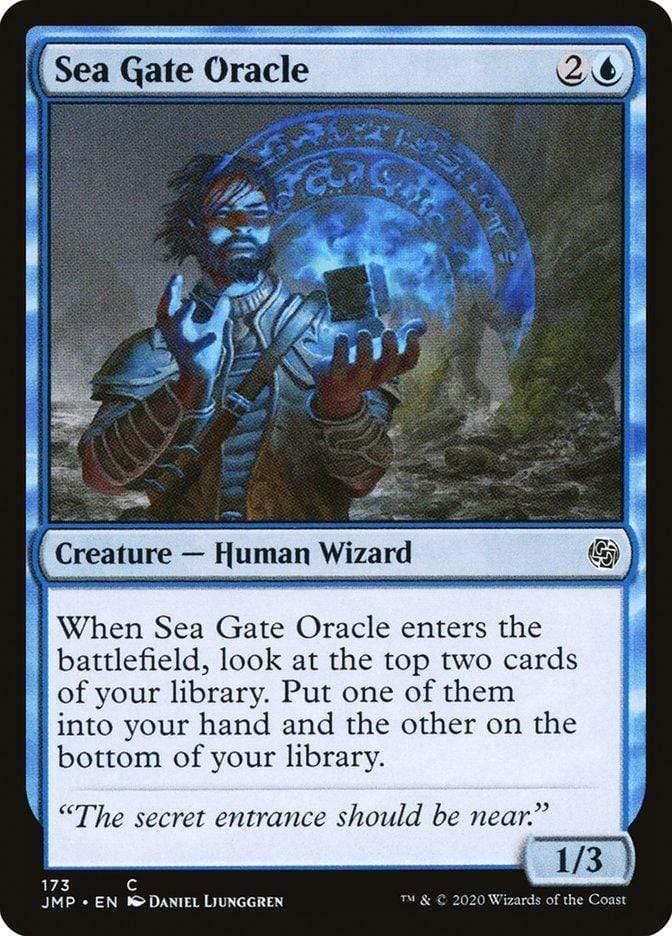 Magic: The Gathering MTG Single Sea Gate Oracle [Jumpstart]