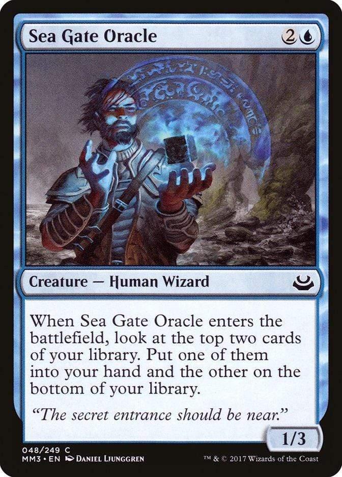 Magic: The Gathering MTG Single Sea Gate Oracle [Modern Masters 2017]
