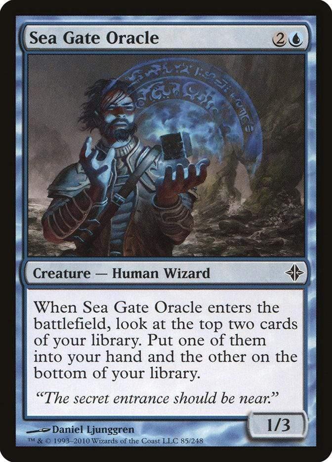 Magic: The Gathering MTG Single Sea Gate Oracle [Rise of the Eldrazi]