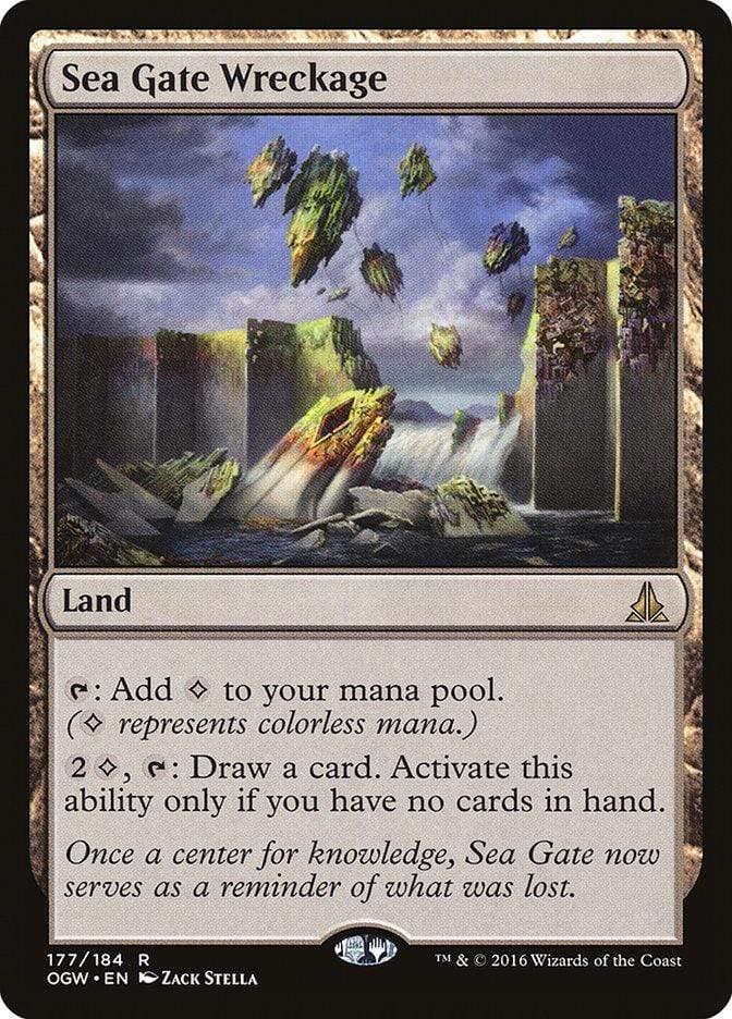 Magic: The Gathering MTG Single Sea Gate Wreckage [Oath of the Gatewatch]