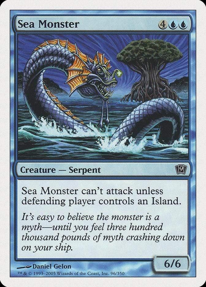 Magic: The Gathering MTG Single Sea Monster [Ninth Edition]