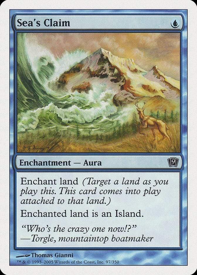 Magic: The Gathering MTG Single Sea's Claim [Ninth Edition]