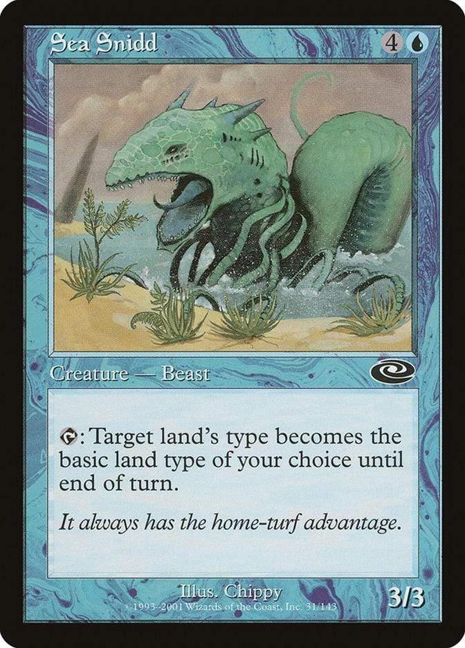 Magic: The Gathering MTG Single Sea Snidd [Planeshift]