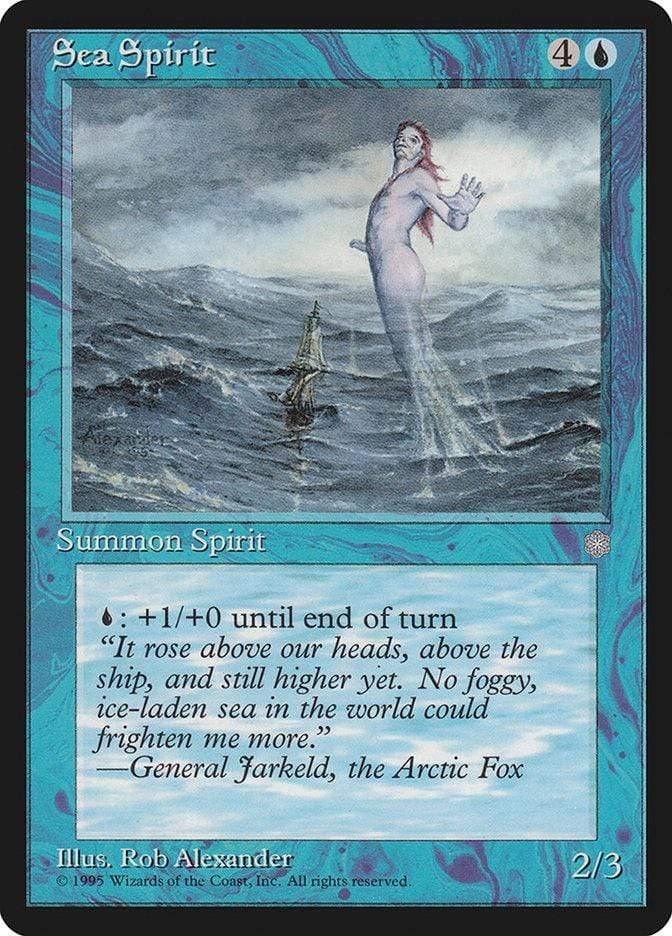 Magic: The Gathering MTG Single Sea Spirit [Ice Age]