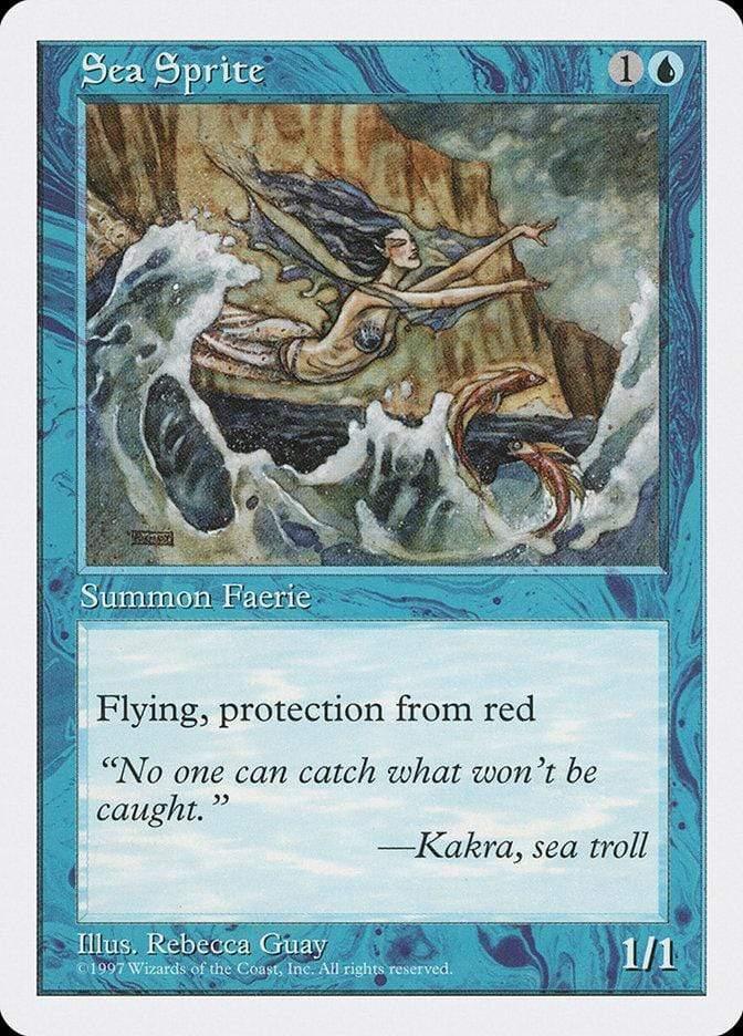Magic: The Gathering MTG Single Sea Sprite [Fifth Edition]