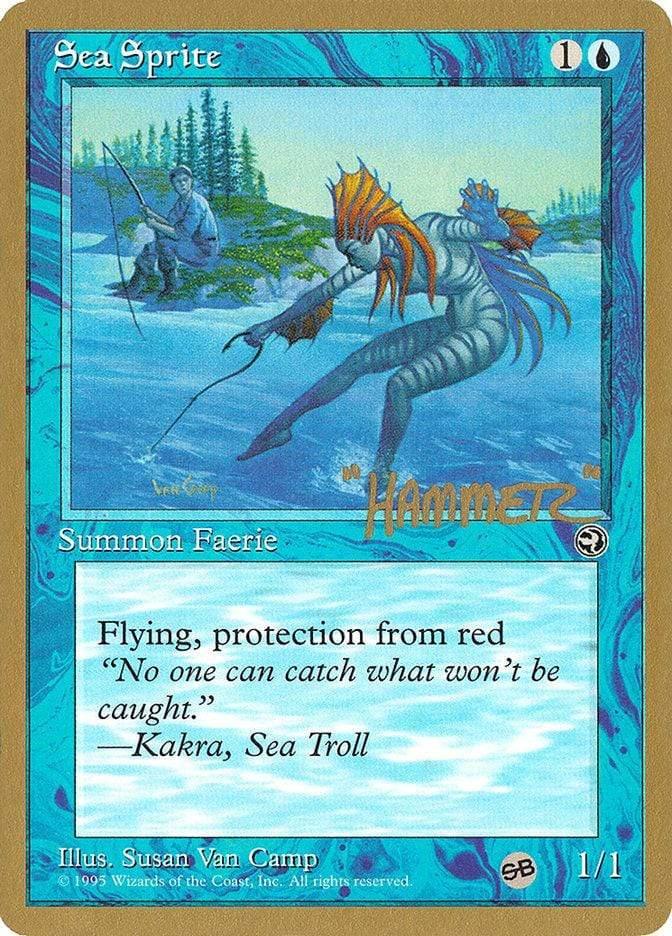 Magic: The Gathering MTG Single Sea Sprite [Pro Tour Collector Set]