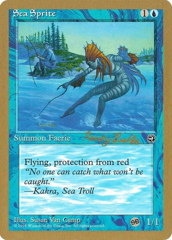 Magic: The Gathering MTG Single Sea Sprite [World Championship Decks 1998]