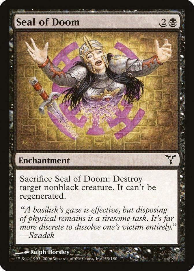 Magic: The Gathering MTG Single Seal of Doom [Dissension]