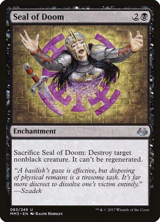 Magic: The Gathering MTG Single Seal of Doom [Modern Masters 2017]