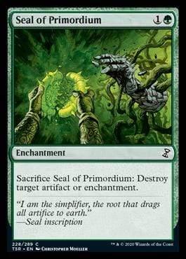 Magic: The Gathering MTG Single Seal of Primordium [Time Spiral Remastered]