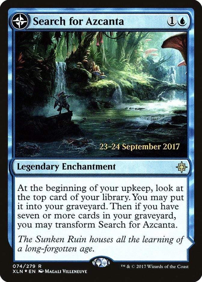 Magic: The Gathering MTG Single Search for Azcanta // Azcanta, the Sunken Ruin  [Ixalan Prerelease Promos]