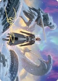 Magic: The Gathering MTG Single Search for Glory Art Card (Gold-Stamped Signature) [Kaldheim: Art Series]
