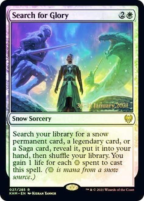 Magic: The Gathering MTG Single Search for Glory  [Kaldheim Prerelease Promos]