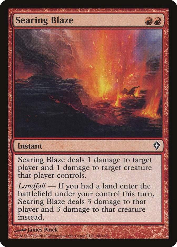 Magic: The Gathering MTG Single Searing Blaze [Worldwake]