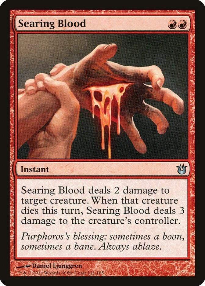 Magic: The Gathering MTG Single Searing Blood [Born of the Gods]