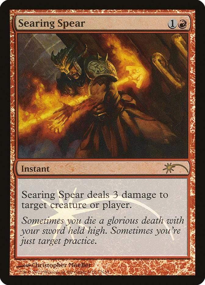 Magic: The Gathering MTG Single Searing Spear [Friday Night Magic 2013]