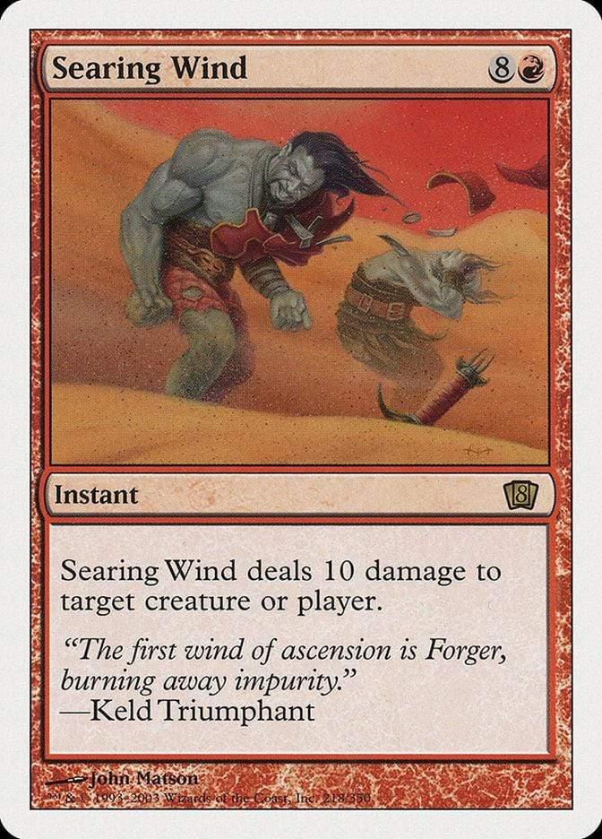 Magic: The Gathering MTG Single Searing Wind [Eighth Edition]