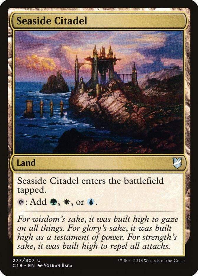 Magic: The Gathering MTG Single Seaside Citadel [Commander 2018]