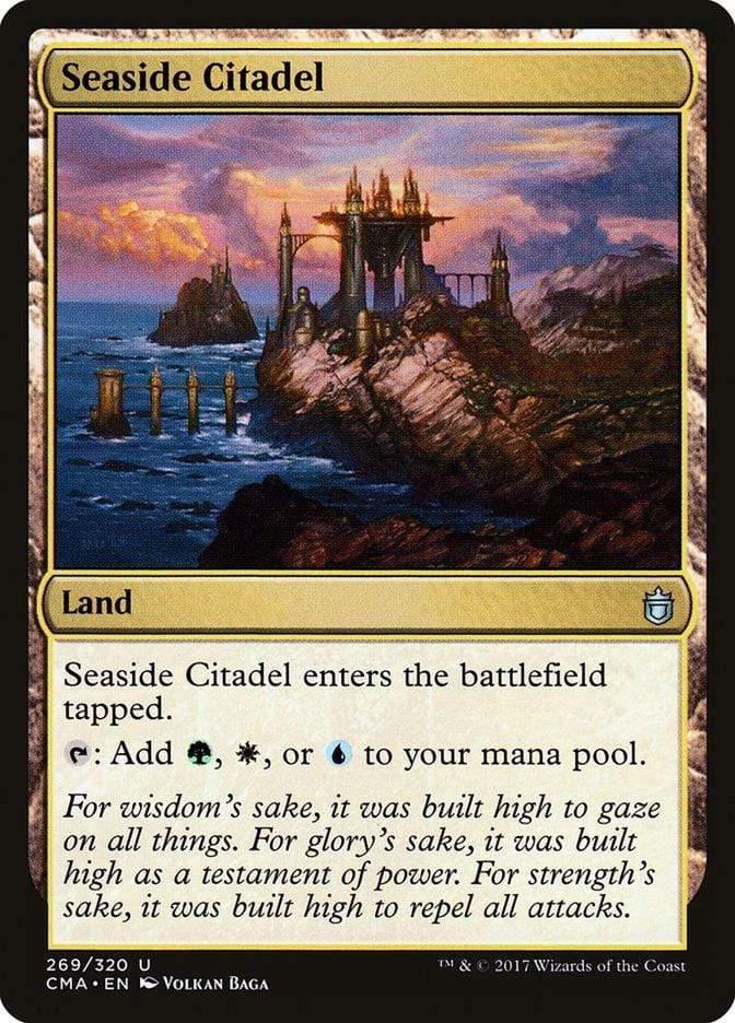 Magic: The Gathering MTG Single Seaside Citadel [Commander Anthology]