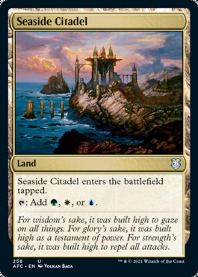 Magic: The Gathering MTG Single Seaside Citadel [Dungeons & Dragons: Adventures in the Forgotten Realms Commander]