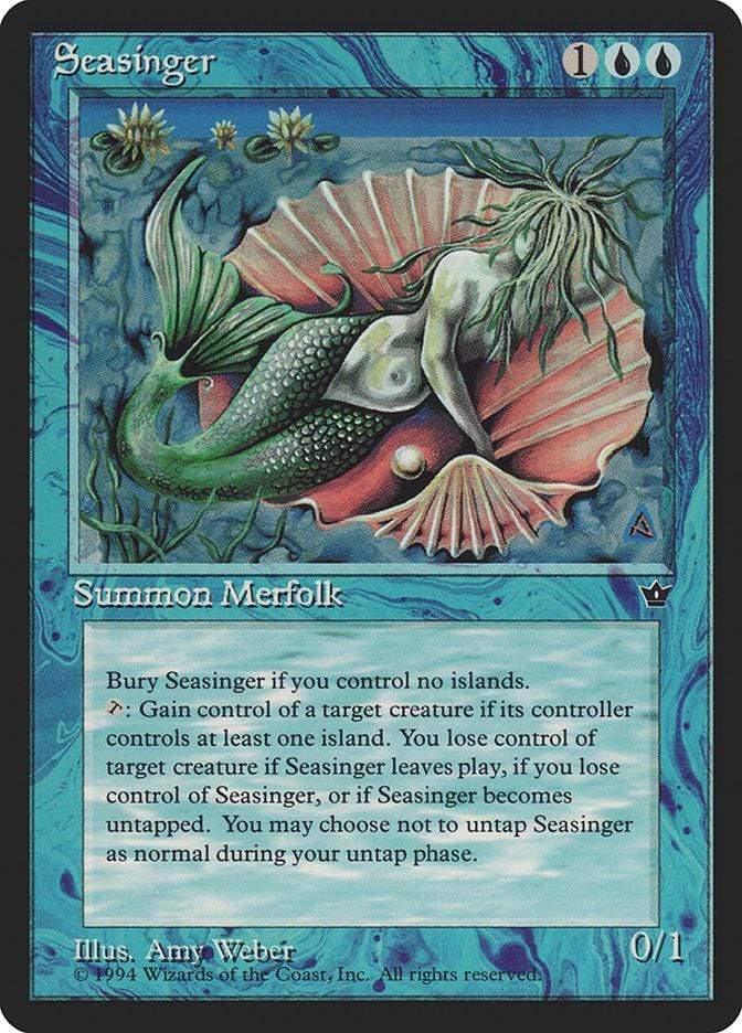Magic: The Gathering MTG Single Seasinger [Fallen Empires]