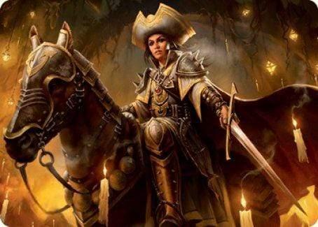 Magic: The Gathering MTG Single Seasoned Cathar Art Card [Innistrad: Midnight Hunt Art Series]