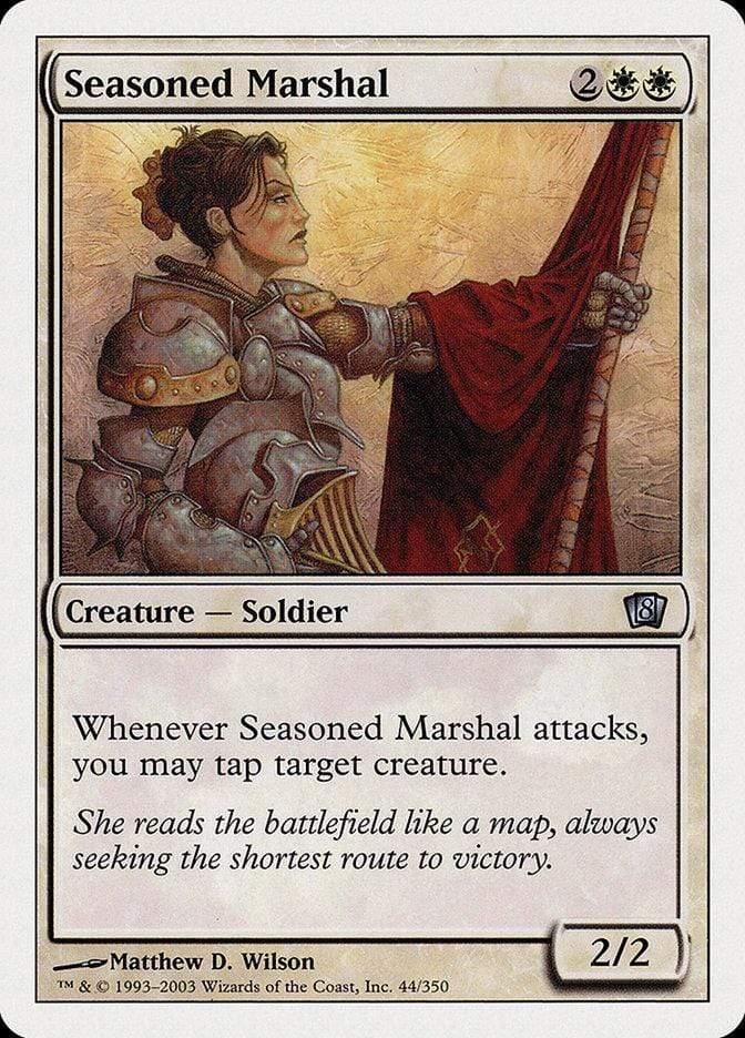 Magic: The Gathering MTG Single Seasoned Marshal [Eighth Edition]