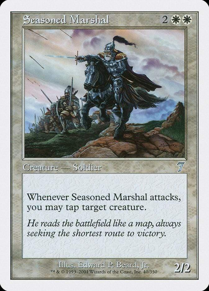 Magic: The Gathering MTG Single Seasoned Marshal [Seventh Edition]