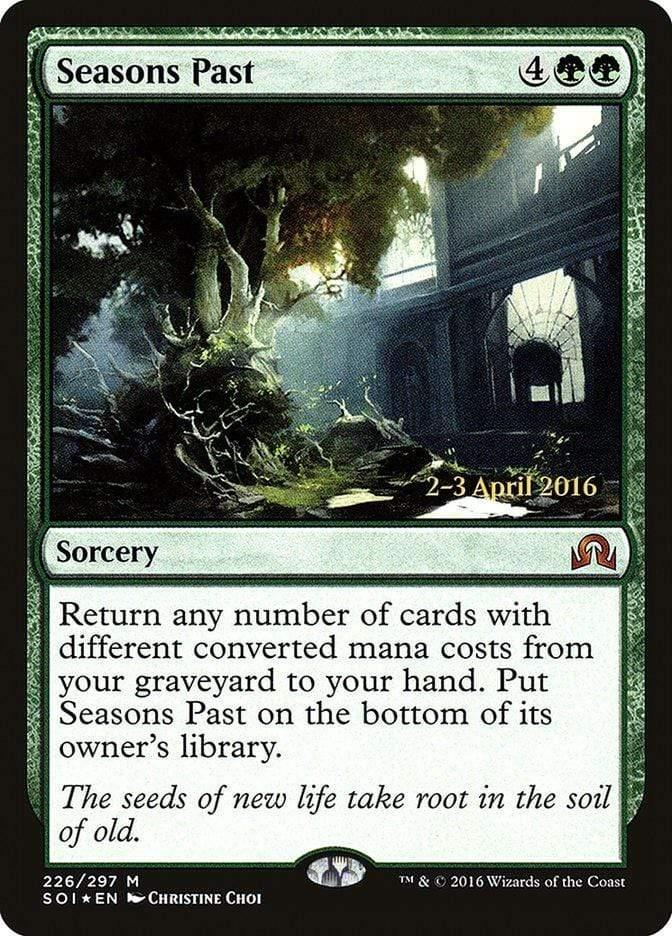 Magic: The Gathering MTG Single Seasons Past [Shadows over Innistrad Prerelease Promos]