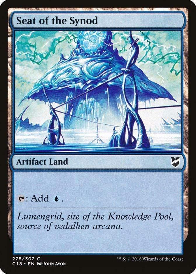 Magic: The Gathering MTG Single Seat of the Synod [Commander 2018]