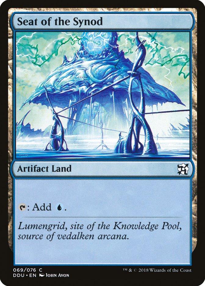 Magic: The Gathering MTG Single Seat of the Synod [Duel Decks: Elves vs. Inventors]