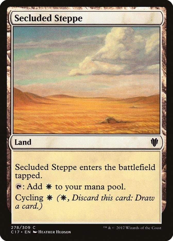 Magic: The Gathering MTG Single Secluded Steppe [Commander 2017]
