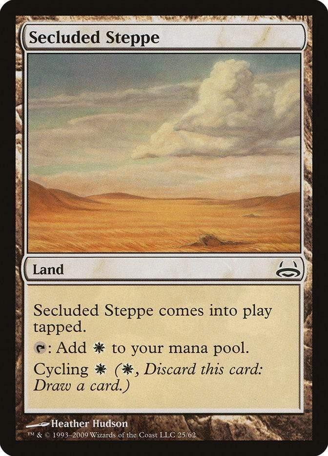 Magic: The Gathering MTG Single Secluded Steppe [Duel Decks: Divine vs. Demonic]