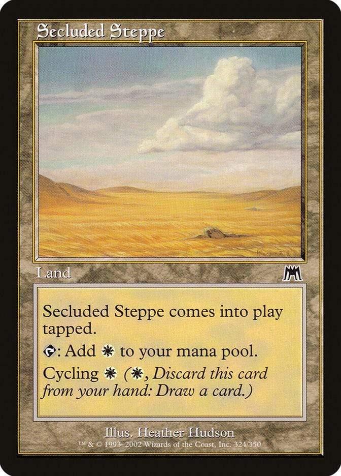 Magic: The Gathering MTG Single Secluded Steppe [Onslaught]
