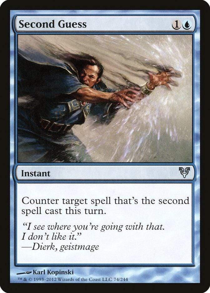 Magic: The Gathering MTG Single Second Guess [Avacyn Restored]