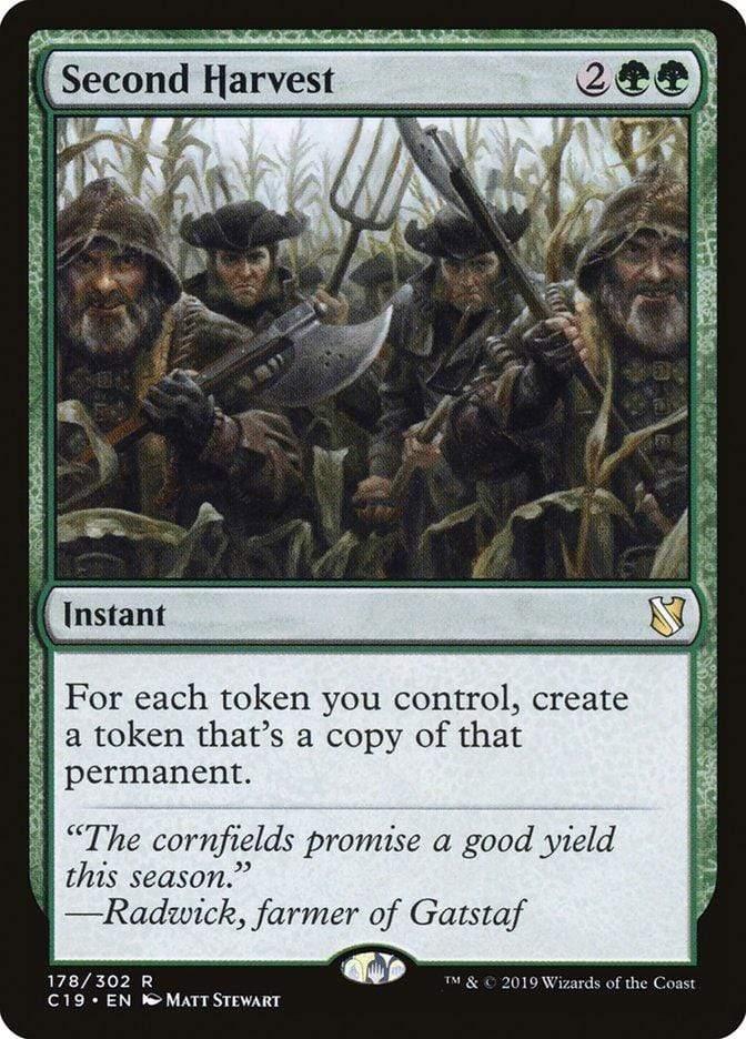 Magic: The Gathering MTG Single Second Harvest [Commander 2019]
