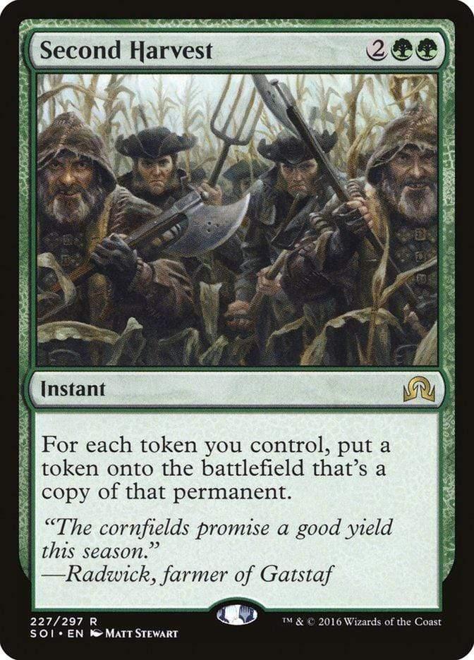 Magic: The Gathering MTG Single Second Harvest [Shadows over Innistrad]