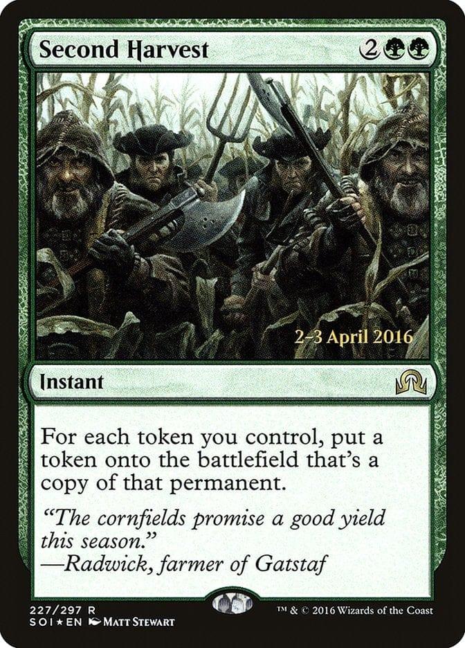 Magic: The Gathering MTG Single Second Harvest [Shadows over Innistrad Prerelease Promos]