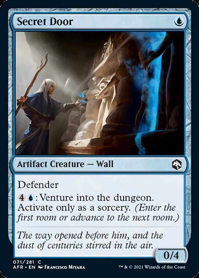 Magic: The Gathering MTG Single Secret Door [Dungeons & Dragons: Adventures in the Forgotten Realms]