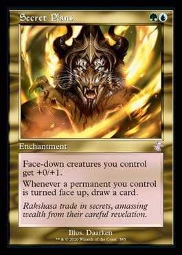 Magic: The Gathering MTG Single Secret Plans (Timeshifted) [Time Spiral Remastered]