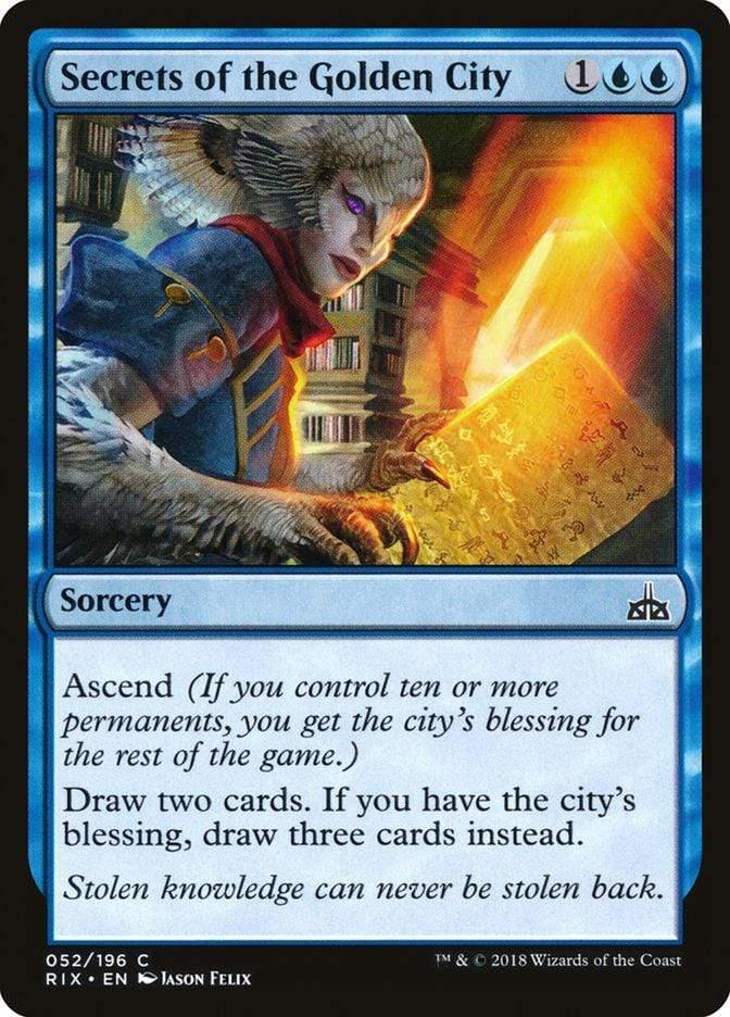 Magic: The Gathering MTG Single Secrets of the Golden City [Rivals of Ixalan]