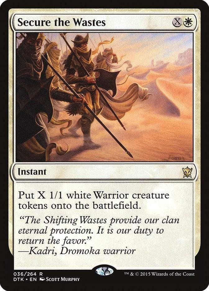Magic: The Gathering MTG Single Secure the Wastes [Dragons of Tarkir]